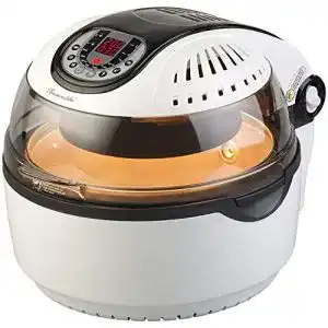 Heißluftofen Rosenstein & Söhne Halogenofen Digital mit 10 l und 1200 W