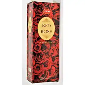 HEM Räucherstäbchen Yesmandala, Rot, 6 Boxen mit je 20 Stäbchen