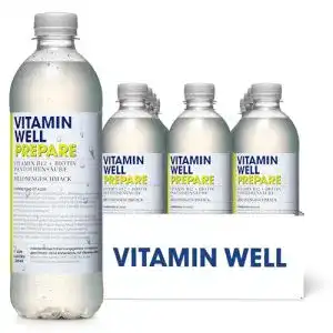 Vitaminwasser Vitamin Well – Kalorienarmes Getränk mit B12 und Mineralstoffen