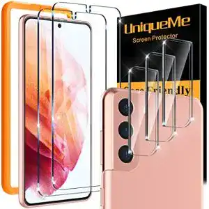 Samsung Galaxy S21 Panzerglas Uniqueme 5 Stück Schutzfolie
