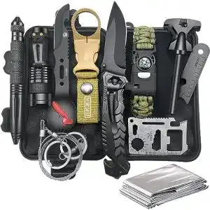 Survival Kit Veitorld für Männer Praktische Outdoor Ausrüstung