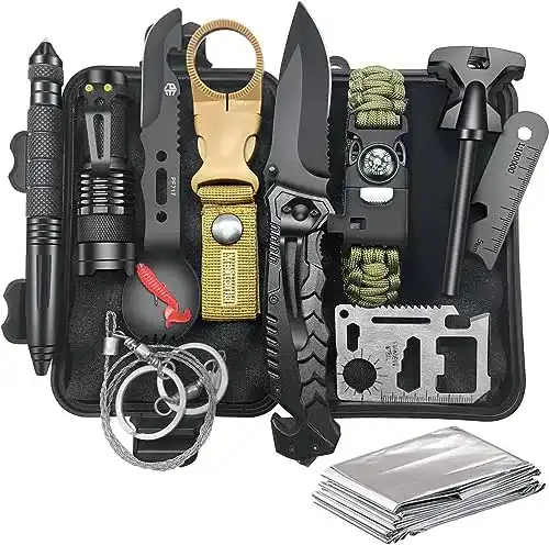 Survival Kit Veitorld für Männer Praktische Outdoor Ausrüstung