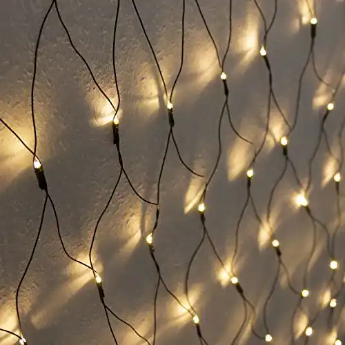 Lichternetz Koopman 320 LED 3×1,5 Meter für Innen- und Außenbereich