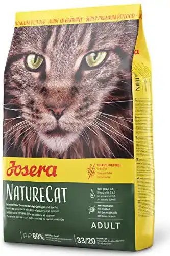 Getreidefreies Trockenfutter für Katzen – JOSERA NatureCat 400 g