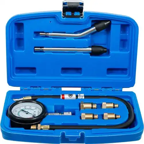 Kompressionstester BGS 9669 für Benzinmotoren mit Adaptern