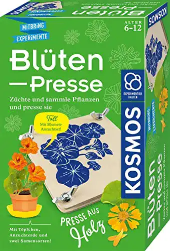 Blumenpresse Kosmos 658175 aus Holz für botanische Experimente