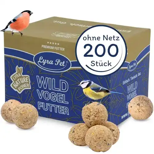 Meisenknödel Lyra Pet 200 ohne Netz a 90 g – 18 kg Vorrat