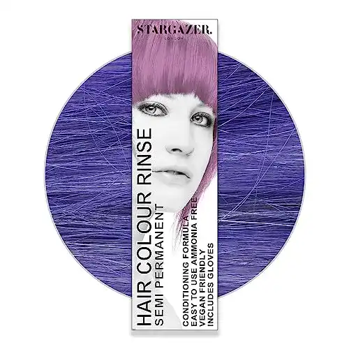 Lila Haarfarbe von Stargazer Products – Semi-permanentes Färbemittel