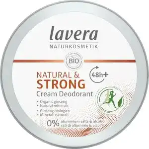 Deo ohne Aluminium und Alkohol von Lavera – Deo Creme Natural Strong