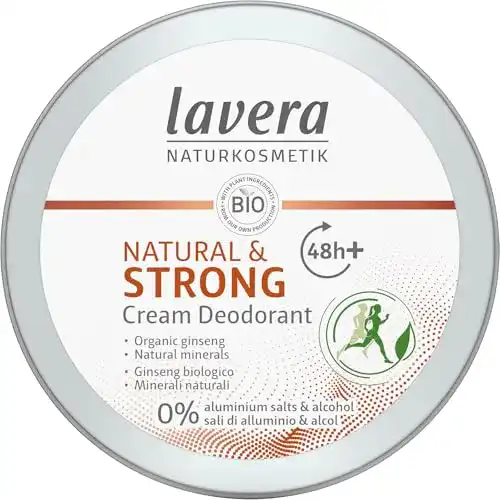 Deo ohne Aluminium und Alkohol von Lavera – Deo Creme Natural Strong