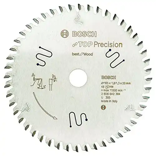Bosch Professional Kreissägeblatt 165×20 mm mit 48 Zähnen