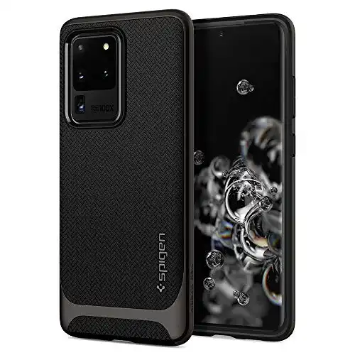 Spigen Neo Hybrid Hülle für Samsung Galaxy S20 Ultra in Gunmetal