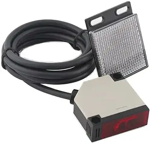 Lichtschranke Cnctec Reflektor 12-24 Volt DC mit Spiegel