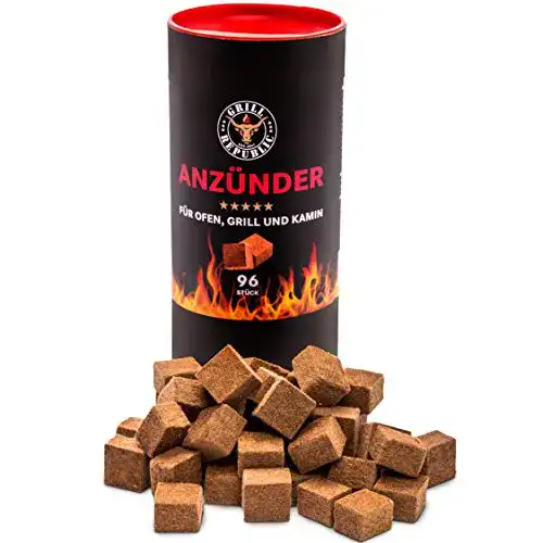 Ökologische Anzündwürfel aus Holz von Grill Republic