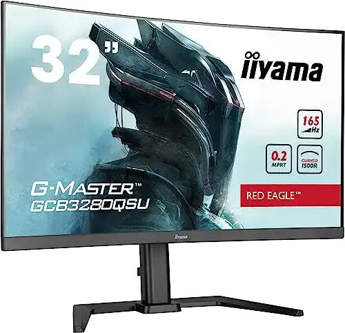 iiyama G-MASTER Red Eagle GCB3280QSU-B1 Gaming-Monitor 31,5 Zoll