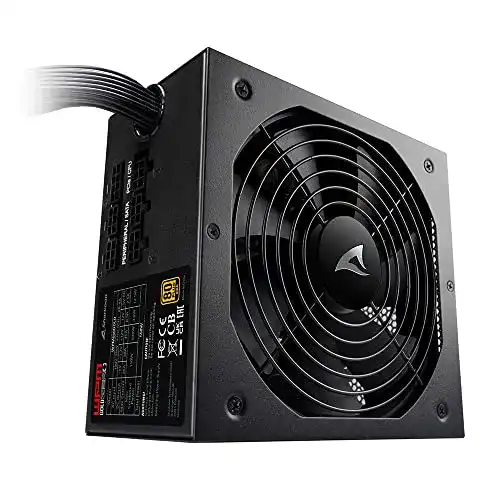 550 Watt Netzteil Sharkoon WPM Gold Zero 550W 80 Plus Gold