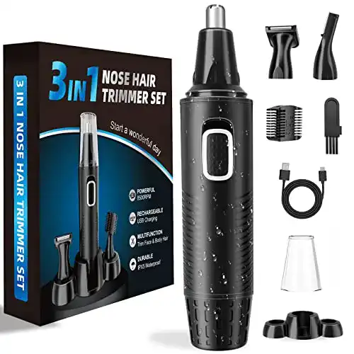 Nasenhaartrimmer FUNHEE mit USB Wiederaufladung