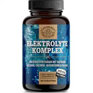 Elektrolyt-Tabletten mit 1000mg Elektrolyten pro Dosis von Scheunengut