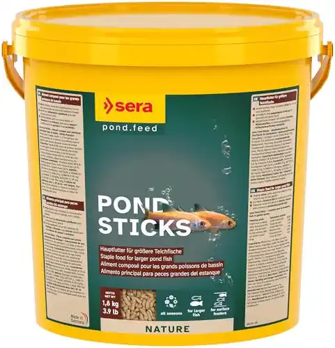 Teichfutter Sera Pond Granulat Nature 10 Liter (1,8 kg) für Teichfische