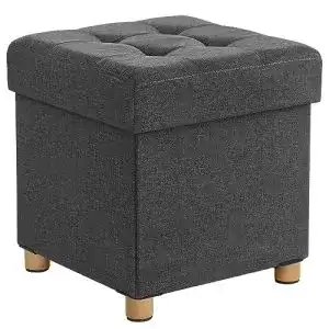 Hocker Songmics Sitzbank mit Stauraum, klappbar, für Wohnräume