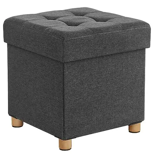 Hocker Songmics Sitzbank mit Stauraum, klappbar, für Wohnräume