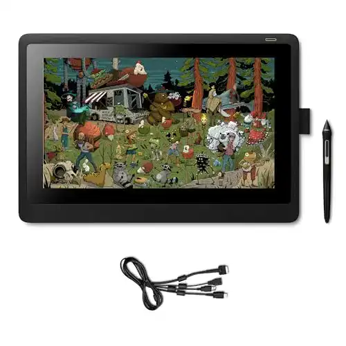 Grafiktablett Wacom Cintiq 16 Kreativ-Stift-Display für Zeichnen und Illustrieren