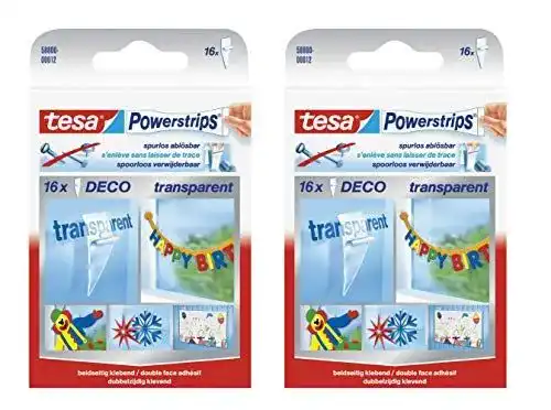 Tesa Powerstrips Deco Klebestreifen für Dekoration und Montage