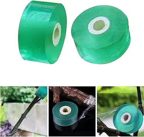 Veredelungsband Helweet selbstklebend, transparentes Pfropfband, 2 Rollen