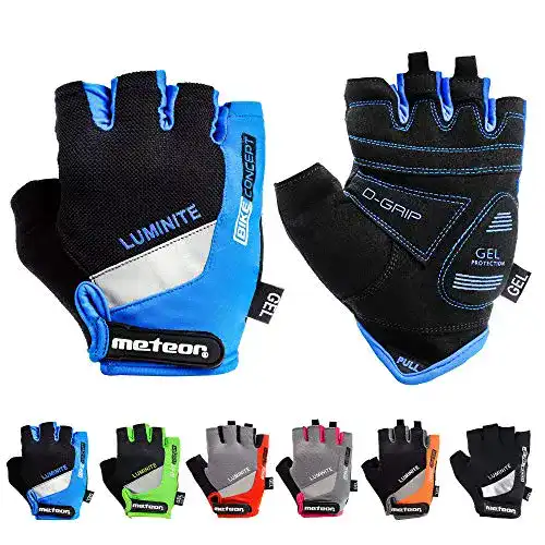 Fahrradhandschuhe Meteor MTB Handschuhe mit Gelpolsterung