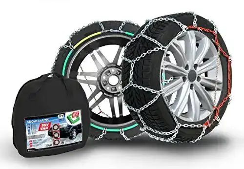 Schneeketten für Wohnmobile und SUVs – COMPASS Winterreifenketten