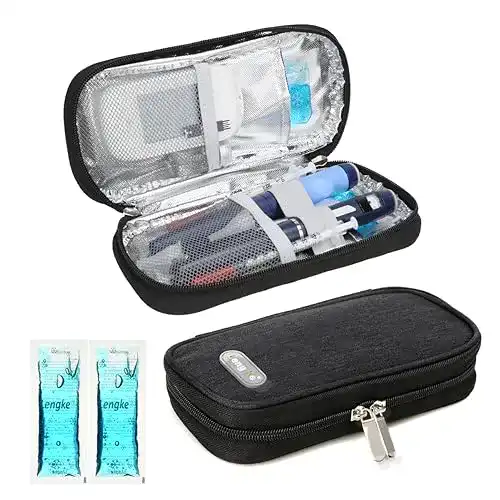 Diabetikertasche von Youshares mit Kühlakku für Insulin