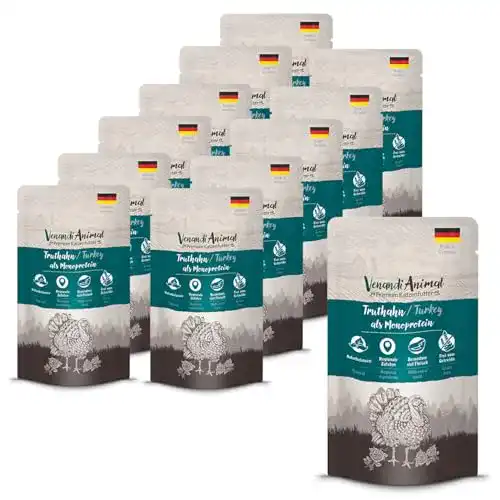 Venandi Katzenfutter Venandi Animal, Nassfutter mit Truthahn