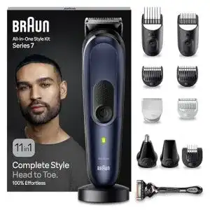 Braun Barttrimmer All-In-One Bartpflege und Bodygroomer Set