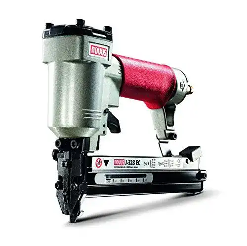 Novus Druckluft-Tacker J-328 für präzise Vertäfelungsarbeiten