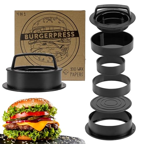 Burgerpresse Riijk mit 100 Blatt Burgerpapier