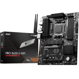MSI PRO B650-S WiFi Motherboard ATX für Ryzen 7000 Prozessoren
