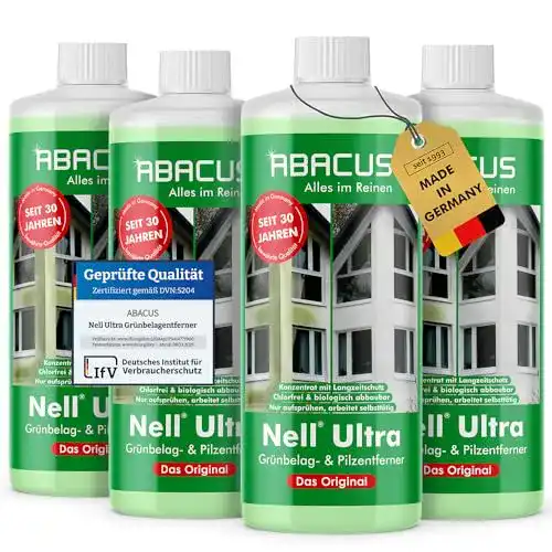 Grünbelagentferner Abacus Nell Ultra und Algenentferner im Test