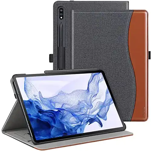 ZtotopCases Hülle für Samsung Galaxy Tab S7 FE/S8+/S7+ Plus 12,4 Zoll
