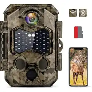 Hapimp Wildkamera WLAN 4K 48MP mit App und Nachtsicht