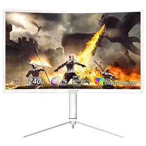 LC-Power 27 Zoll Curved Gaming Monitor mit 240Hz und HDR 1000
