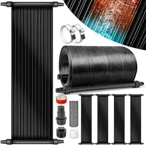Poolheizung Tillvex Solarkollektor Set 76 x 300 cm für Pools bis 12.000 l