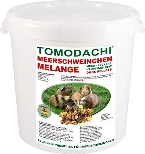 Meerschweinchenfutter Tomodachi – pelletfreies Nagerfutter für Meerschweinchen