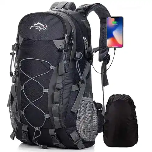 Meisohua 45 Liter wasserdichter Rucksack für Outdoor-Aktivitäten
