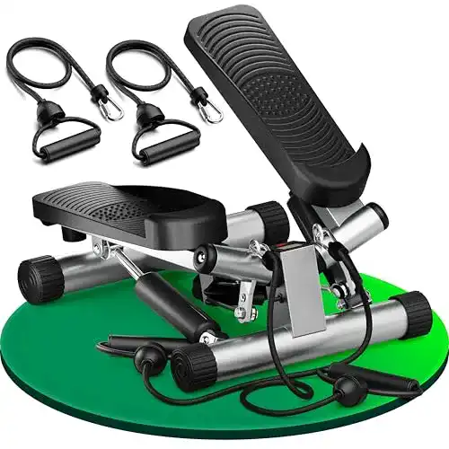 Ultrasport Swing Stepper – Kompakter Hometrainer für zuhause