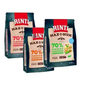 Rinti Trockenfutter Naisee Rinti Max-i-mum Probierpaket für Hunde