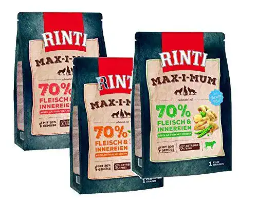 Rinti Trockenfutter Naisee Rinti Max-i-mum Probierpaket für Hunde