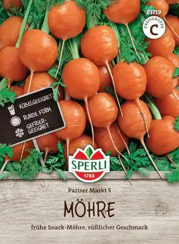 Möhrensamen Sperli Pariser Markt 5 für süßen Geschmack