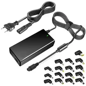 Universal Netzteil für Laptops Amzfwing 90W Kompatibel mit Verschiedenen Modellen
