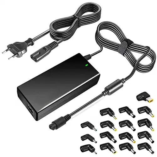Universal Netzteil für Laptops Amzfwing 90W Kompatibel mit Verschiedenen Modellen