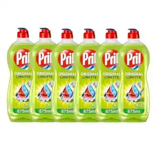 Pril Spülmittel Original Limette 6x 675 ml – Handgeschirrspülmittel